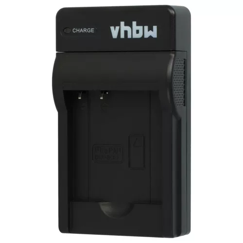 VHBW Battery Charger for Lumix DMC-FH2 Camera etc. - 0.5 A, 4.2 V