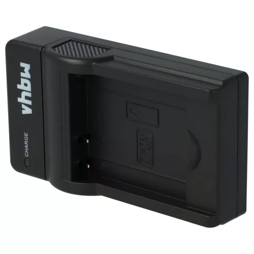 VHBW Battery Charger for Lumix DMC-FH2 Camera etc. - 0.5 A, 4.2 V