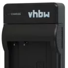 VHBW Battery Charger for Lumix DMC-FH2 Camera etc. - 0.5 A, 4.2 V