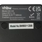 VHBW Battery Charger for Nikon MH-24, for Coolpix P7000 Cameras etc. - 0.5 A, 8.4 V