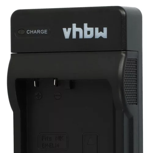 VHBW Battery Charger for Nikon MH-24, for Coolpix P7000 Cameras etc. - 0.5 A, 8.4 V