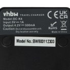 VHBW Battery Charger for Olympus LI-10C, for Sanyo DB-L10 Camera etc. - 0.5 A, 4.2 V