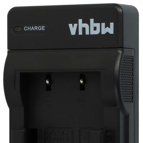 VHBW Battery Charger for Olympus LI-10C, for Sanyo DB-L10 Camera etc. - 0.5 A, 4.2 V