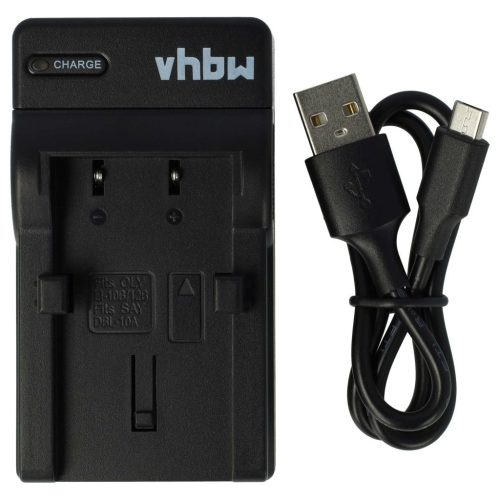 VHBW Battery Charger for Olympus LI-10C, for Sanyo DB-L10 Camera etc. - 0.5 A, 4.2 V