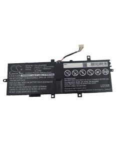   Notebook akkumulátor  Lenovo 00HW011, 00HW010, 00HW005, 00HW004 - 4800 mAh 7,4 V Li-polimer, fekete