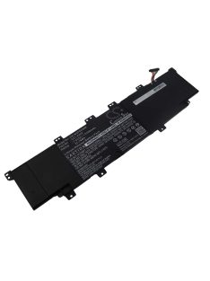   Notebook akkumulátor  Asus AR5B225, 0B110-00210000, C21-X401 - 5100 mAh 7,4 V Li-polimer, fekete