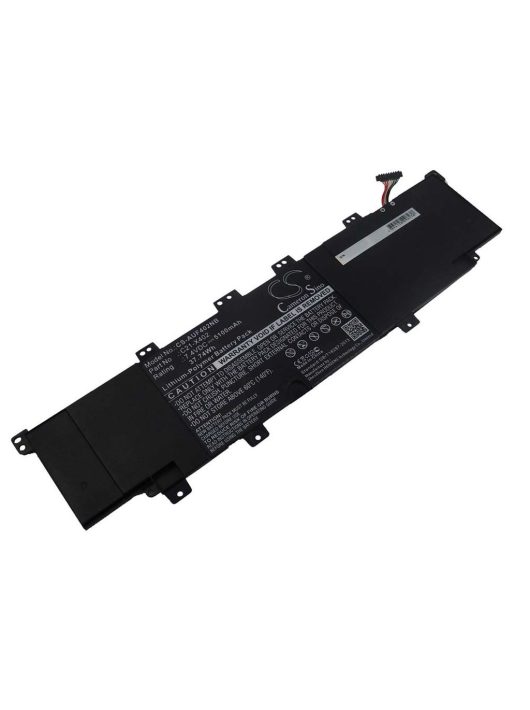 Notebook akkumulátor  Asus AR5B225, 0B110-00210000, C21-X401 - 5100 mAh 7,4 V Li-polimer, fekete