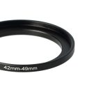VHBW 42mm-49mm Step-Up Ring Adapter - Filter Adapter