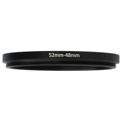 VHBW Step Ring Adapter 52 mm - 48 mm, Metal