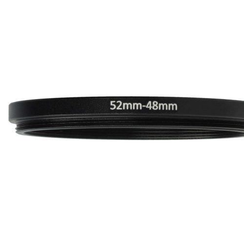 VHBW Step Ring Adapter 52 mm - 48 mm, Metal