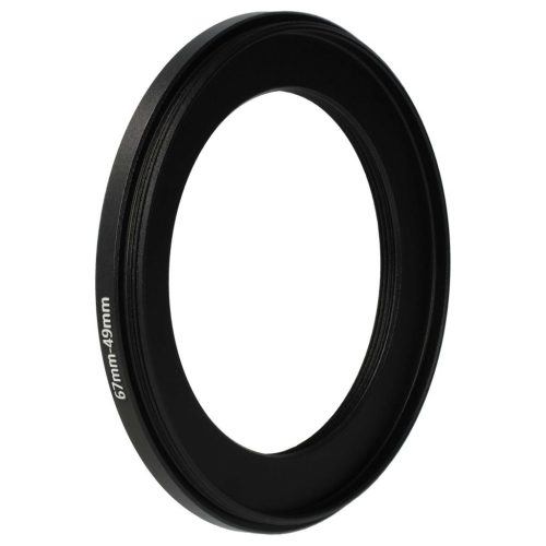 VHBW 67 mm to 49 mm Ring Adapter for Camera Lenses, Metal