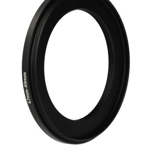 VHBW 67 mm to 49 mm Ring Adapter for Camera Lenses, Metal
