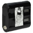 VHBW Radio Akku Motorola FRS-4002A, HKNN4002B, HKNN4002A, 56315, 4002A - 1300 mAh 3,6 V NiMH