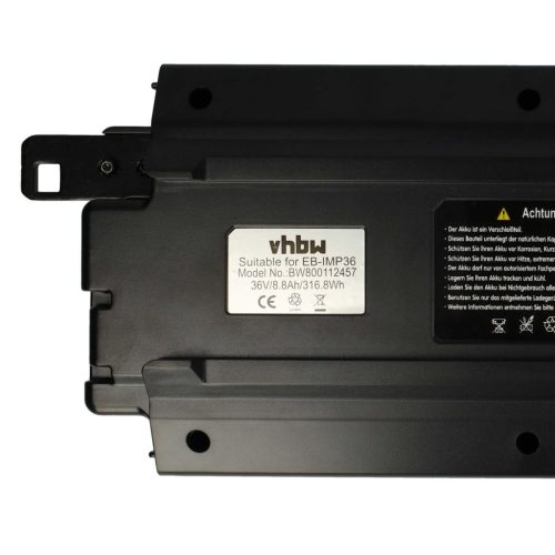 VHBW Battery for Impulse 36V E-Bike systems, such as Gazelle and other models, 8.8Ah