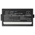 VHBW Nyomtató akkumulátor  Brother PJ7, BA-E001 - 3300 mAh 7,4 V Li-Ion