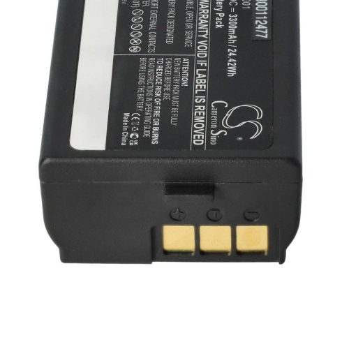 VHBW Nyomtató akkumulátor  Brother PJ7, BA-E001 - 3300 mAh 7,4 V Li-Ion
