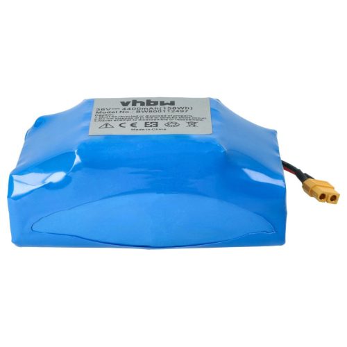 VHBW Bluewheel 10IXR19/65-2 E-Board Akkumulátor, 4400 mAh 36 V Li-Ion, HPK-11-hez
