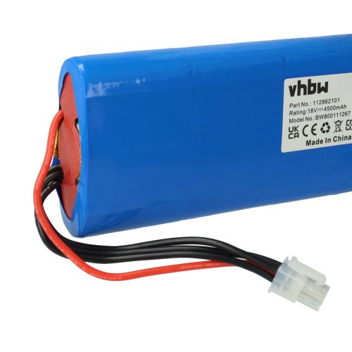 VHBW Battery Husqvarna 112862101, 1128621-01/6, 112862101/6, 1128621-01 - 4500 mAh 18 V NiMH