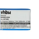 VHBW Hundetrainer Akku BP74RE - 500 mAh 7,4 V Li-Polymer