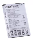 VHBW Mobiltelefon akkumulátor  LG EAC63079701, BL-46ZH - 2125 mAh 3,8 V Li-Ion