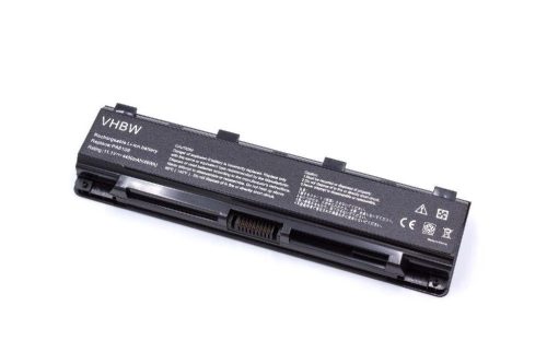 Notebook akkumulátor  Toshiba PA5109, PA5108, PA5108U-1BRS - 4400 mAh 10,8 V Li-Ion, fekete