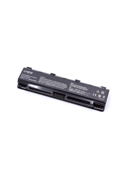 Notebook akkumulátor  Toshiba PA5109, PA5108, PA5108U-1BRS - 4400 mAh 10,8 V Li-Ion, fekete