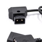 VHBW D-Tap férfi 2x USB-port anya kábel, 1,8 m