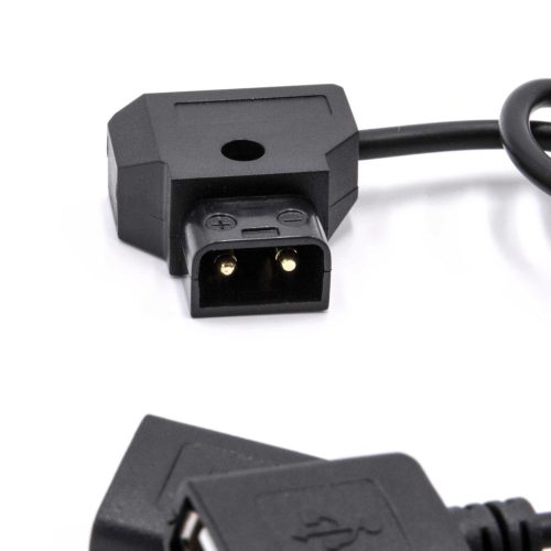 D-Tap férfi 2x USB-port anya kábel, 1,8 m