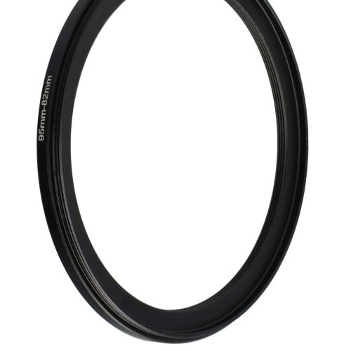 VHBW 95 mm to 82 mm ring adapter for camera lenses, metal