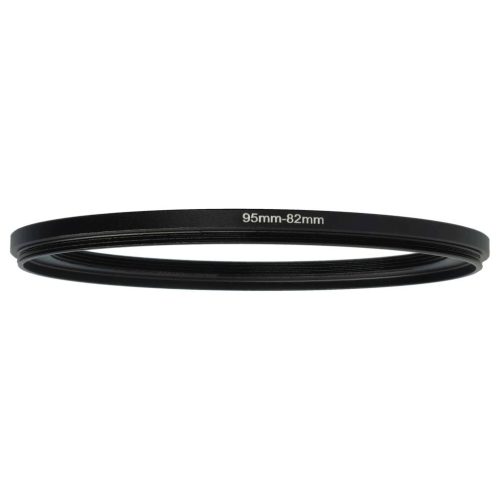 VHBW 95 mm to 82 mm ring adapter for camera lenses, metal