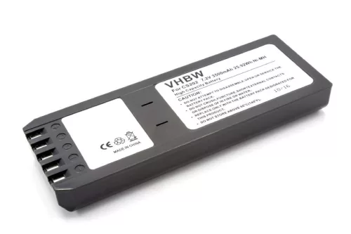 VHBW Fluke BP7235 Battery, 668225, 116-066 Type, 3500 mAh 7.2 V NiMH