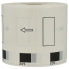VHBW Brother DK-11209 Premium 62 mm x 29 mm