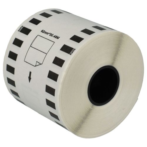 VHBW Brother DK-22205 Label - 62 mm x 30.48 m