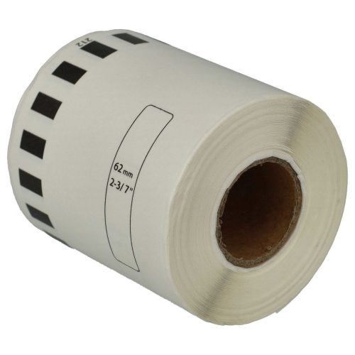 VHBW Brother DK-22212 Premium 62 mm x 15.24 m Labeling Label