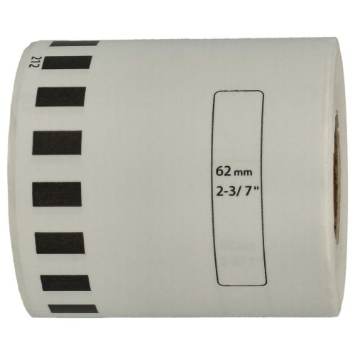 VHBW Brother DK-22212 Premium 62 mm x 15.24 m Labeling Label
