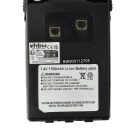 VHBW Radio Akku BLO-004, BLO-007, BLO-001 - 1700 mAh 7,4 V Li-Ion