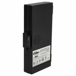   VHBW Rádió Akkumulátor 68303000, 68303010, 6830300, 68303020, HE010 - 2000 mAh 9,6 V NiMH