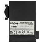 VHBW Rádió Akkumulátor 68303000, 68303010, 6830300, 68303020, HE010 - 2000 mAh 9,6 V NiMH