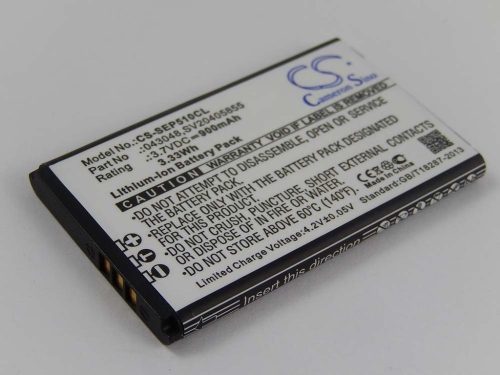 Vezetékes telefon akku a Swissvoice C0487, 20405928, SV20405855, 043048 - 900 mAh 3,7 V Li-Ion telefonokhoz