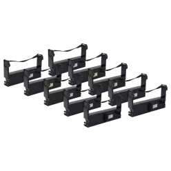 VHBW Printer Ribbon ERC-43, C43S015461, ERC-39 - Black
