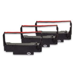 VHBW Druckband Epson ERC-38 B/R, ERC-34, ERC-30 - 3 Stück