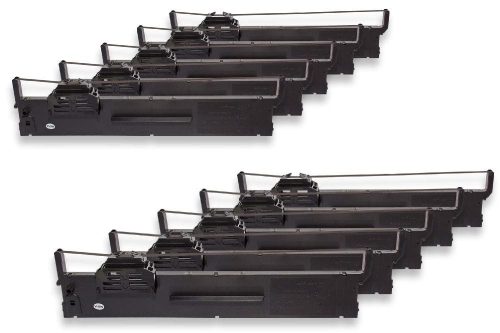 VHBW Druckband Epson C13S015339 - Schwarz