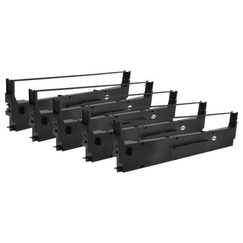 VHBW Printer Ribbon C13S015637 - Black