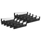 VHBW Druckband Ersatz für Epson C13S015637 - Schwarz