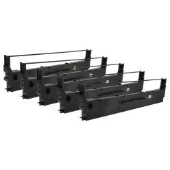 VHBW Printer Ribbon Epson C13S015632, S015632 - Black