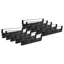 VHBW Druckband Epson C13S015632, S015632 - Schwarz