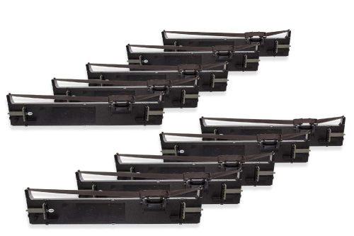 VHBW Druckband Epson S015610, C13S015610 Ersatz - Schwarz