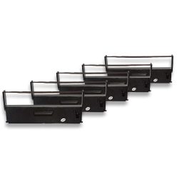   VHBW Druckband Ersatz für Epson C43S015231, C43S015369 - Schwarz