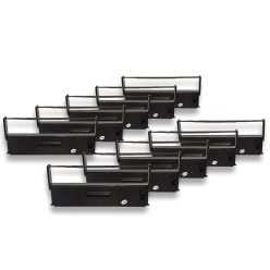 VHBW Printer Ribbon for Epson C43S015231, C43S015369 - Black