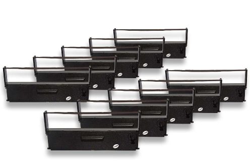 VHBW Druckband für Epson C43S015231, C43S015369 - Schwarz